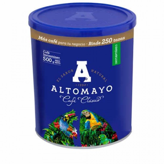 ALTOMAYO GROUND INSTANT COFFEE - CAN X 500 GR
