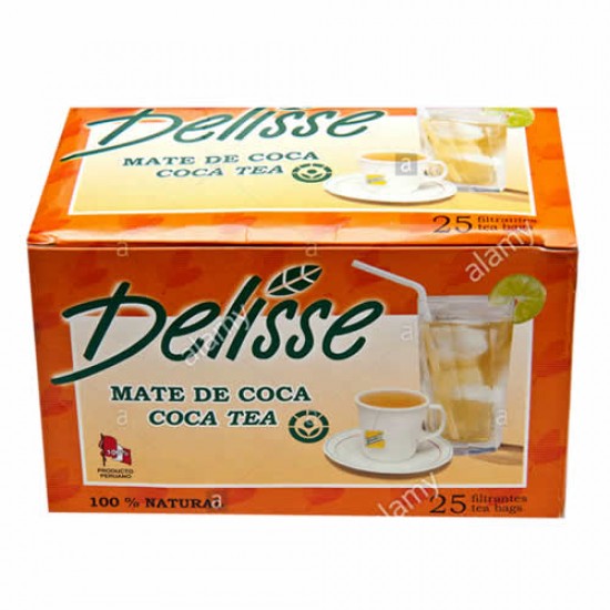 Zo veel Bouwen op ontmoeten DELISSE - INCA ANDEAN MATE DE COCA TEA INFUSIONS - BOX OF 25 TEA BAGS