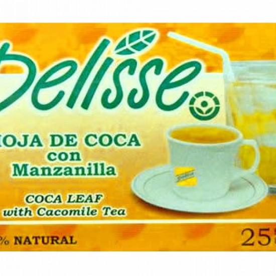 DELISSE - INCA TEA INFUSIONS WITH CHAMOMILE , BOX OF 25 TEA BAGS
