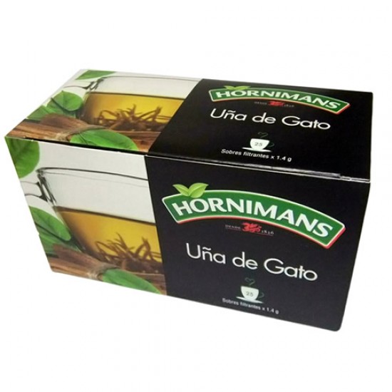 HORNIMANS - CAT'S CLAW INFUSIONS , BOX OF 25 TEA BAGS