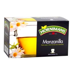 HORNIMANS - CHAMOMILE TEA INFUSIONS , BOX OF 25 TEA BAGS