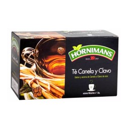 HORNIMANS - TEA AND CINNAMON AND CLOVE INFUSIONS , BOX OF 25 UNITS 