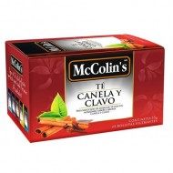 MCCOLIN'S - PERUVIAN TEA,CINNAMON INFUSIONS - BOX OF 25 UNITS