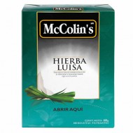 MCCOLIN'S -  LEMON VERBENA TEA INFUSIONS , BOX OF 100 UNITS