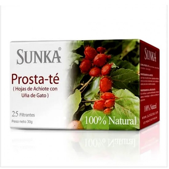 SUNKA - PERUVIAN PROSTA TEA  INFUSION, BOX OF 25 UNITS