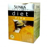 SUNKA - PERUVIAN DIET PINEAPPLE TEA, BOX OF 21 UNITS