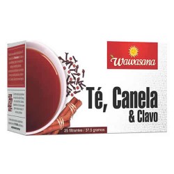 WAWASANA - PERUVIAN TEA INFUSION, BOX OF 25 BAG FILTERS
