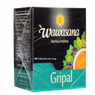 WAWASANA GRIPAL - ANTI FLU TEA INFUSIONS, BOX OF 50 TEA BAGS