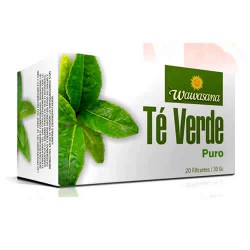 WAWASANA - PERUVIAN  GREEN TEA INFUSION, BOX OF 20 UNITS