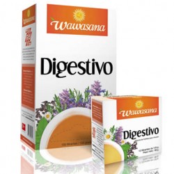 WAWASANA DIGESTIVO - PERUVIAN TEA INFUSIONS , BOX OF 100 TEA BAGS