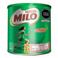 MILO - ENERGIZING DRINK CHOCOLATE FLAVOR , CAN X 400 GR