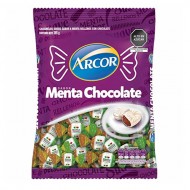 ARCOR - MINT CANDIES FILLED WITH CHOCOLATE , BAG  x 100 UNITS