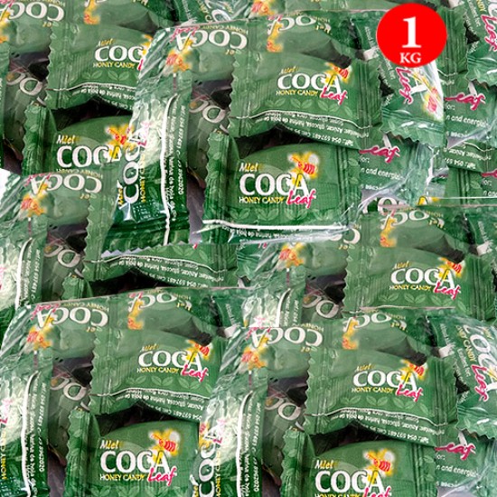 COCA CANDY WITH HONEY BEE , BAG X 1 KG