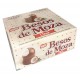 BESOS DE MOZA  - PERUVIAN CHOCOLATE BONBONS , COCONUT FLAVORED, BOX OF 9 UNITS