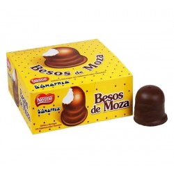 BESOS DE MOZA  - PERUVIAN CHOCOLATE BONBONS, BOX OF 9 UNITS