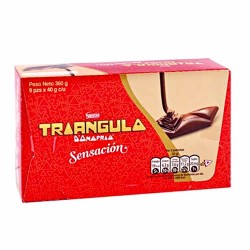TRIANGULO DONOFRIO - DOUBLE SENSATION CHOCOLATE,  BOX OF 9 UNITS