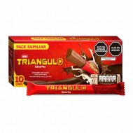 TRIANGULO DONOFRIO - MILK CHOCOLATE BAR ,  BOX OF 10 UNITS