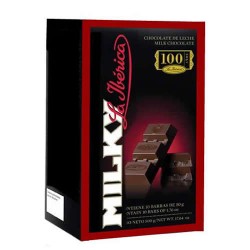 LA IBERICA MILKY - PERUVIAN CHOCOLATE BAR X 50 GR , BOX OF 10 UNITS