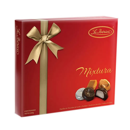 BESOS DE MOZA - PERUVIAN CHOCOLATE BONBONS, BOX OF 9 UNITS