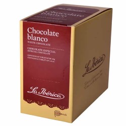 LA IBERICA - PERUVIAN WHITE CHOCOLATE TABLET ( CHOCOLATE BLANCO ) X 40 GR - BOX OF 10 UNITS