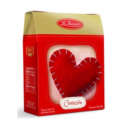LA IBERICA - HEART CHOCOLATE, BOX OF  80 GR