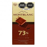 MONTBLANC - CHOCOLATE BITTER , PERU - BAR TABLET X 80 GR