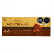 MONTBLANC - MILKY CHOCOLATE WITH ALMONDS, PERU - TABLET X 190 GR