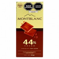 MONTBLANC - MILKY CHOCOLATE 44% CACAO ,TABLET BAR X 80 GR