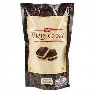 PRINCESA - PERUVIAN CHOCOLATE FILLED WITH PEANUT CREAM , BAG X 144 GR