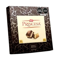 PRINCESA - PERUVIAN CHOCOLATE BONBONS BOX 24 UNITS