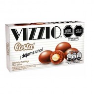 VIZZIO - ALMONDS COVERED WITH MILK CHOCOLATE , BOX OF 72 GR. 