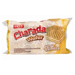 CHARADA WAFER - OBLEA FILLED WITH VANILLA CREAM PACK X 6 UNITS