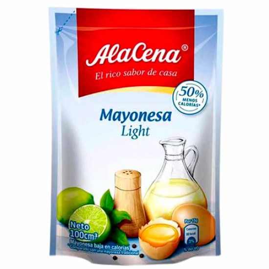 ALACENA - PERU LIGHT MAYONNAISE SACHET X 100 GR 