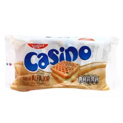 CASINO - COOKIES FILLED WITH ALFAJOR CREAM - BAG X 6 PACKETS