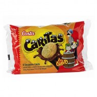 EL CHAVO - VANILLA COOKIES  PERU,  BAG X 6 PACKETS