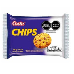 CHIPS COSTA COOKIES - PACK X 6 UNITS