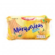 MARQUESITAS - COOKIES  VANILLA FLAVOR, BAG X 6 PACKETS