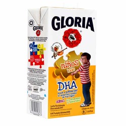 GLORIA  -  PERUVIAN FRESH UHT MILK KIDS, BOX  X 1 LITER