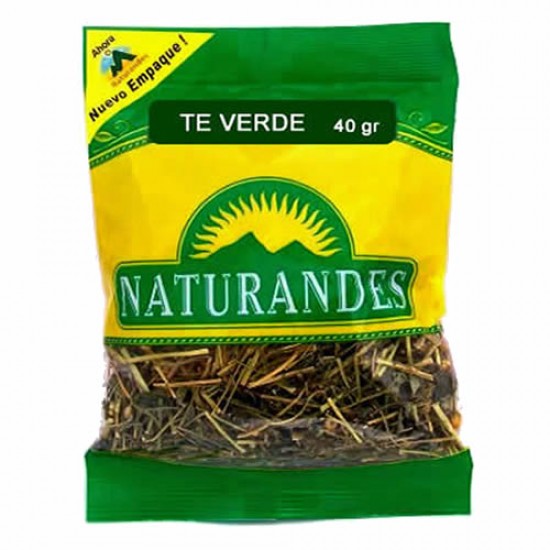 NATURANDES - GREEN TEA LEAVES X 40 GR
