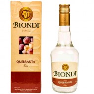 BIONDI - PERUVIAN PISCO ACHOLADO, BOTTLE X 500 ML