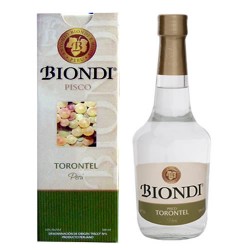 BIONDI - PERUVIAN PISCO TORONTEL BOTTLE X 500 ML