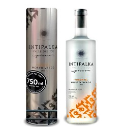 INTIPALKA - PERUVIAN PISCO MOSTO VERDE ITALIA, BOTTLE X 750 ML