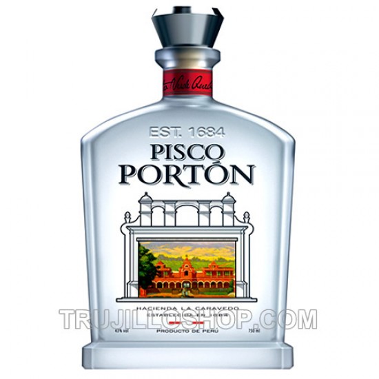 PORTON - PERUVIAN PISCO MOSTO VERDE QUEBRANTA, BOTTLE X 750 ML