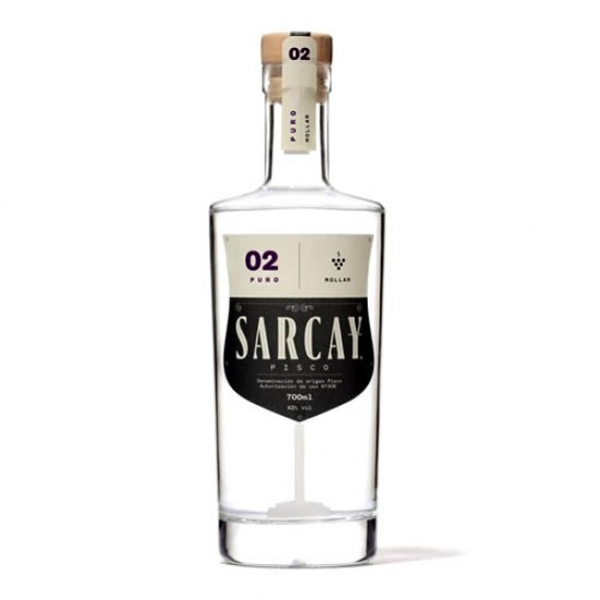 SARCAY - PERUVIAN PISCO MOLLAR, BOT X 700 ML