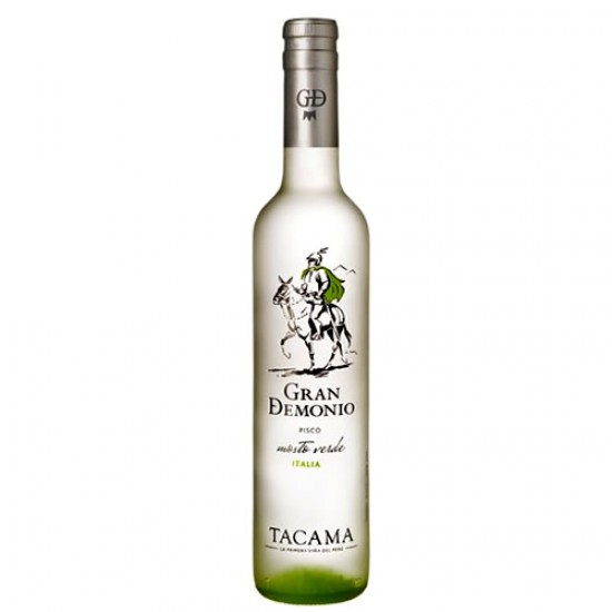 TACAMA "GRAN DEMONIO" - PISCO MOSTO VERDE QUEBRANTA , BOTTLE X 500 ML