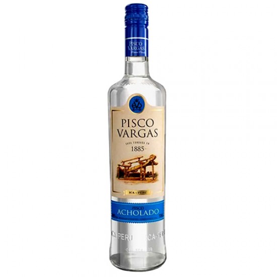 VARGAS - PISCO ACHOLADO "RESERVA PRIVADA" , BOTTLE X 750 ML