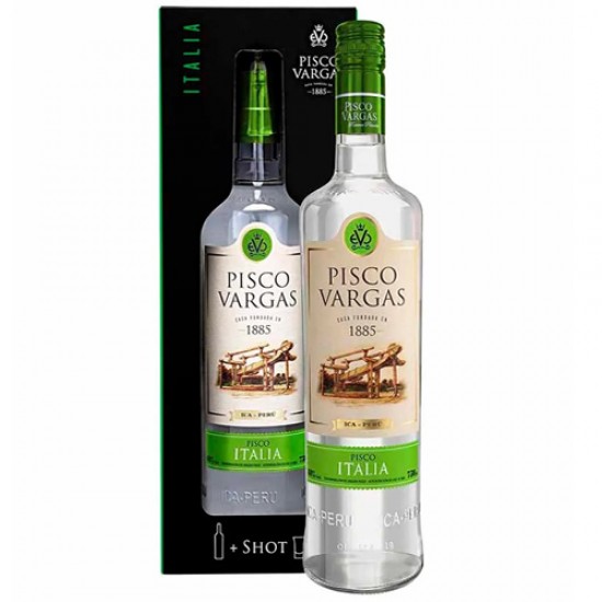 VARGAS - PISCO ITALY "RESERVA PRIVADA" , BOTTLE X 750 ML