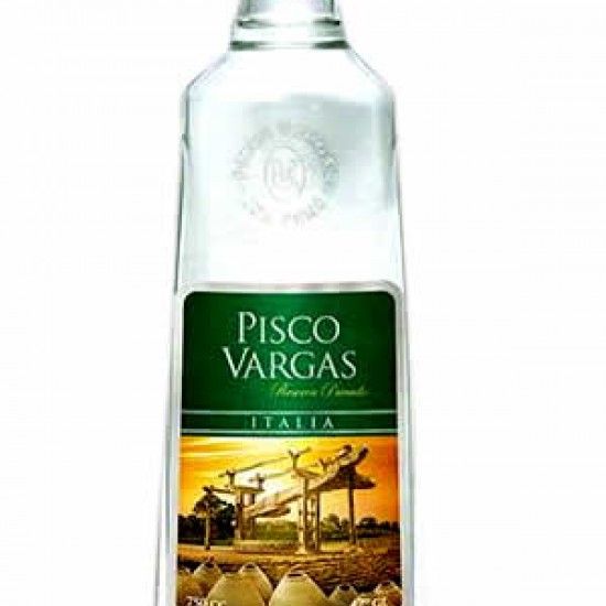 PISCO VARGAS - PERUVIAN PISCO ITALY "RESERVA PRIVADA" , BOTTLE X 750 ML