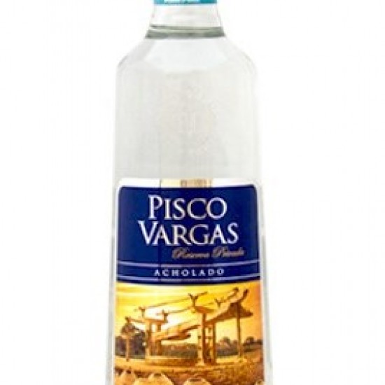 PISCO VARGAS - PERUVIAN PISCO ACHOLADO "RESERVA PRIVADA" , BOTTLE X 750 ML