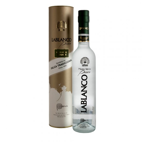 LABLANCO - PERUVIAN PISCO MOSTO VERDE ACHOLADO, BOTTLE X 500 ML